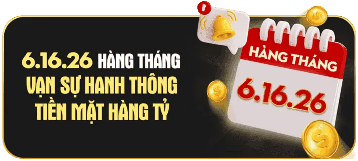 Tiền thưởng chào mừng Nổ Hũ